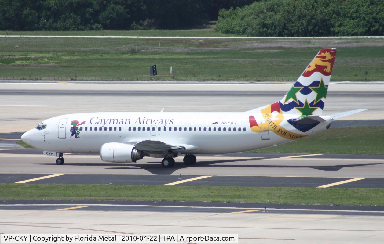 VP-CKY, 1992 Boeing 737-3Q8 C/N 26282, Caymen 737