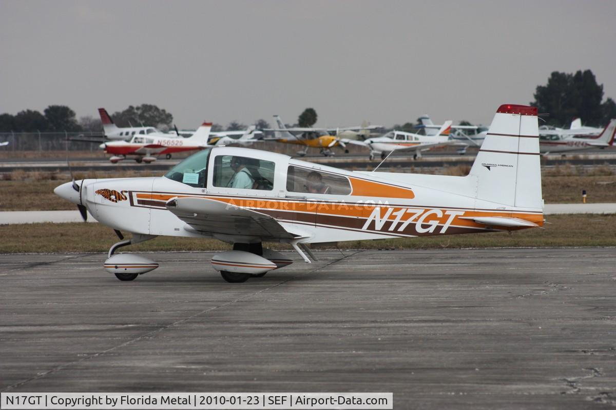 N17GT, 1975 Grumman American AA-5B Tiger C/N AA5B-0011, Grumman AA-5B