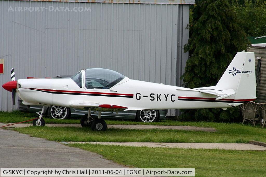 G-SKYC, 1984 Slingsby T-67M Firefly C/N 2009, based at Bagby Airfield, Yorkshire