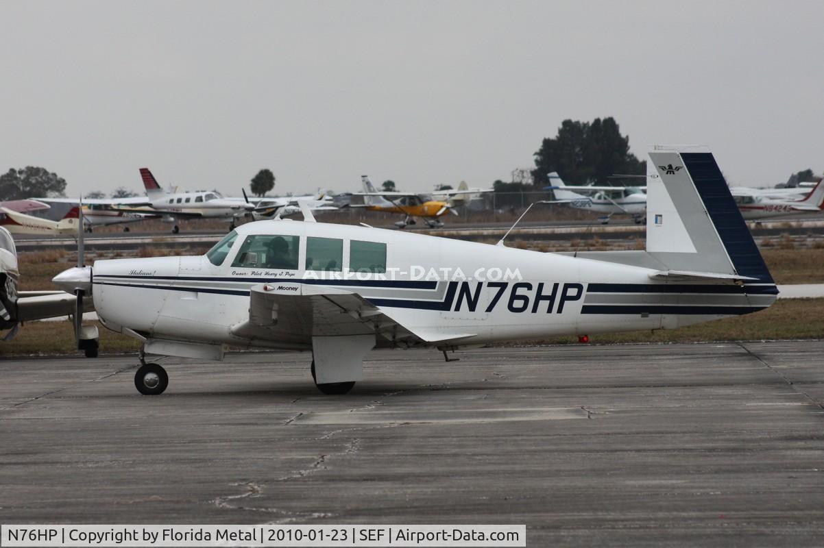 N76HP, 1970 Mooney M20F Executive C/N 700010, Mooney M20F