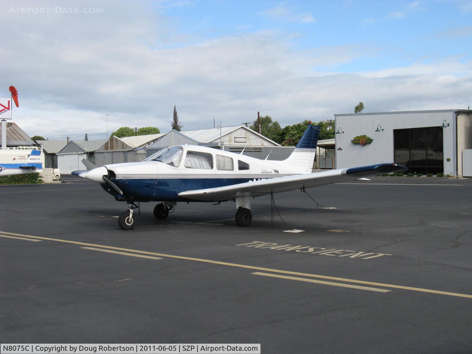 N8075C, 1979 Piper PA-28-181 Archer II C/N 28-8090064, 1979 Piper PA-28-181 ARCHER II, Lycoming O&VO-360 180 Hp