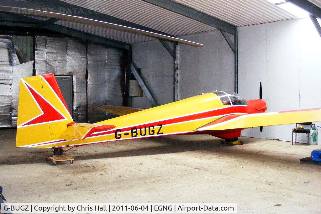G-BUGZ, 1981 Slingsby T-61F Venture T2 C/N 1981, based at Bagby Airfield, Yorkshire