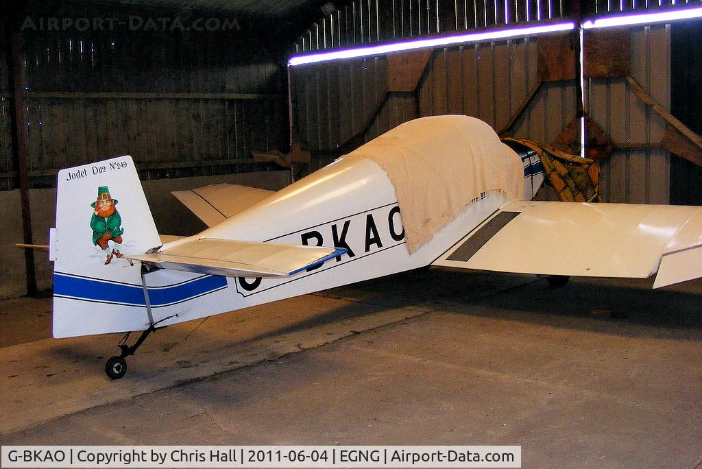 G-BKAO, 1955 Jodel D-112 Club C/N 249, based at Bagby Airfield, Yorkshire