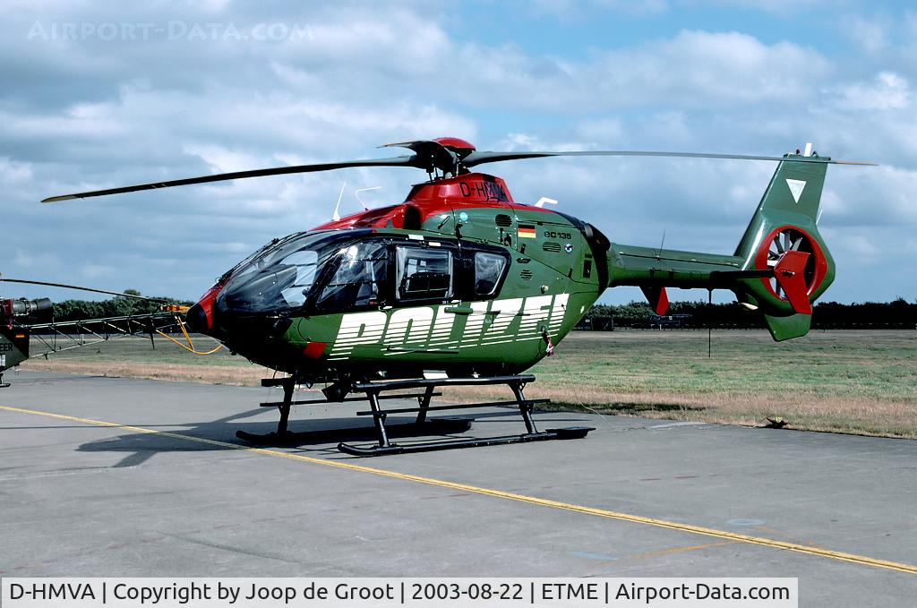 D-HMVA, Eurocopter EC-135P-1 C/N 0046, at the static of the 2003 Open House