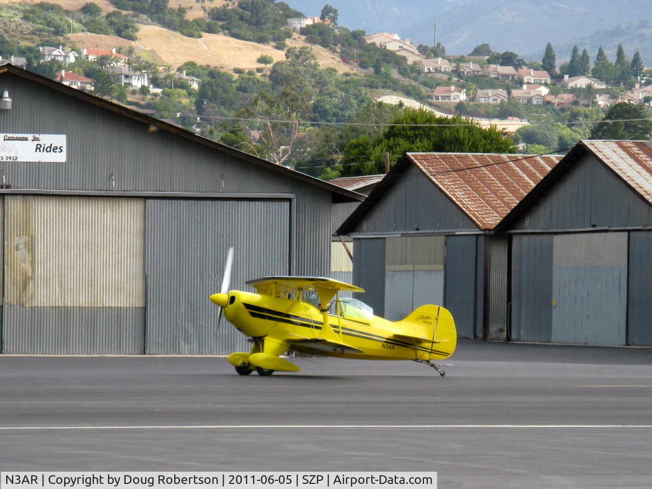 N3AR, 1974 Pitts S-1S Special C/N 10, 1974 Russell PITTS SPECIAL S-1S, Lycoming O&VO-360 180 Hp, taxi
