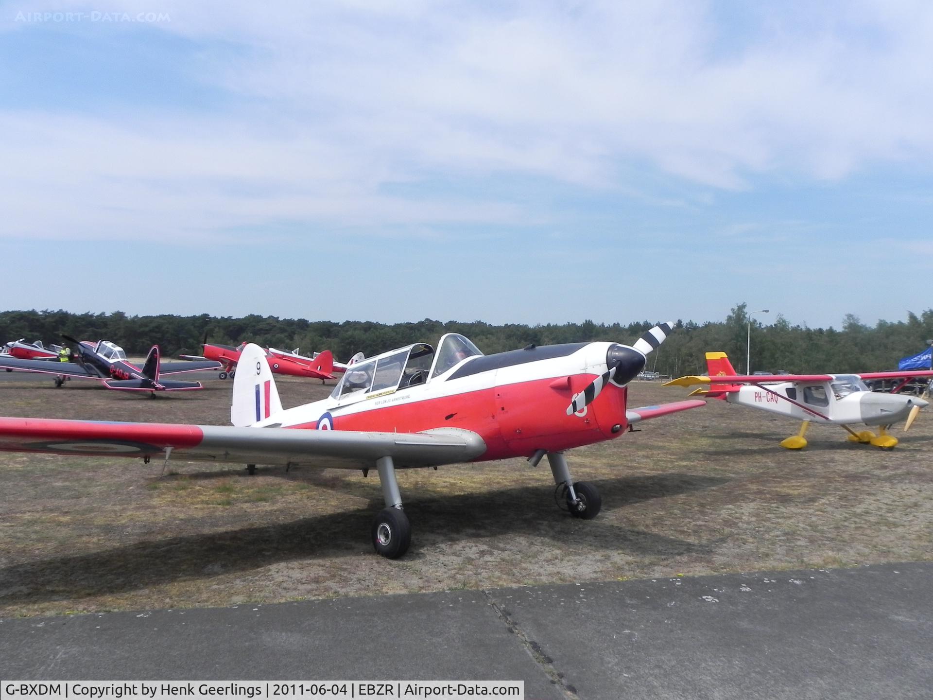 G-BXDM, 1952 De Havilland DHC-1 Chipmunk T.10 C/N C1/0723, Chipmeet 2011