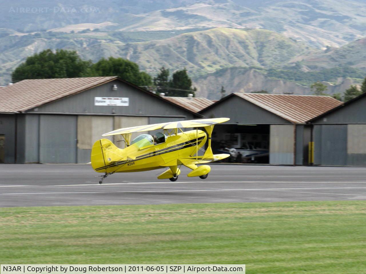 N3AR, 1974 Pitts S-1S Special C/N 10, 1974 Russell PITTS SPECIAL S-1S, Lycoming O&VO-360 180 Hp, landing Rwy 04