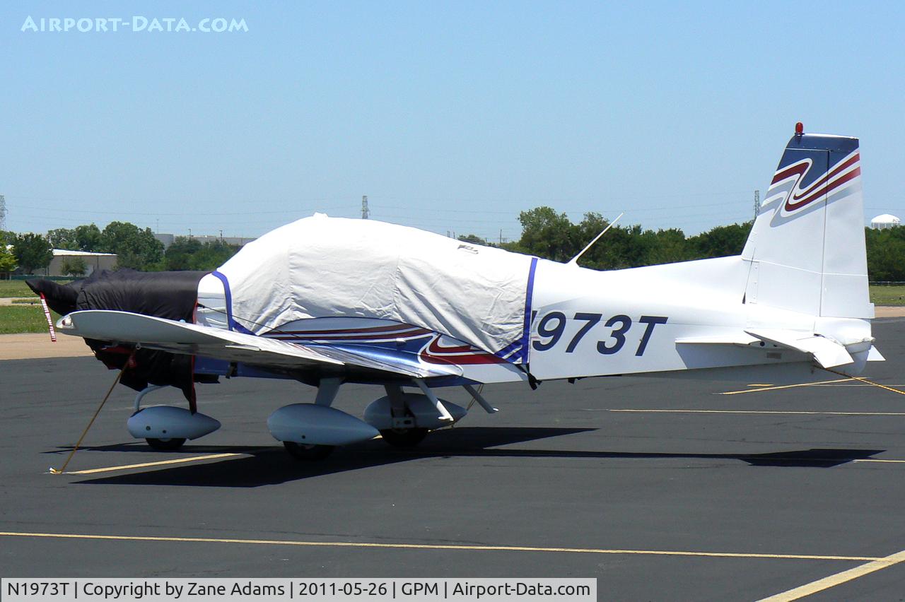 N1973T, 1973 American AA-5 C/N AA5-0233, At Grand Prairie Municipal