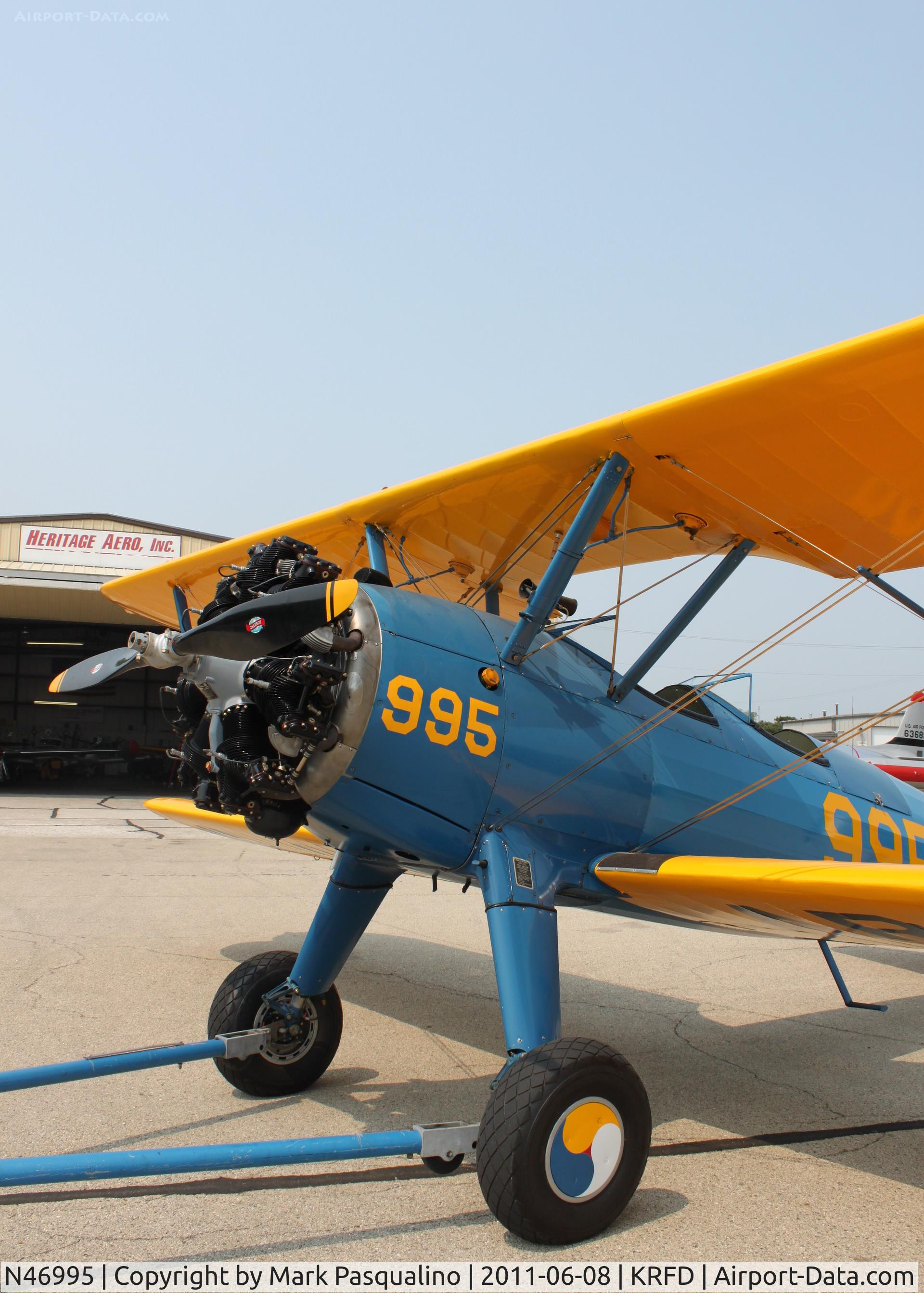 N46995, 1941 Boeing A75N1(PT17) C/N 75-1874, Stearman