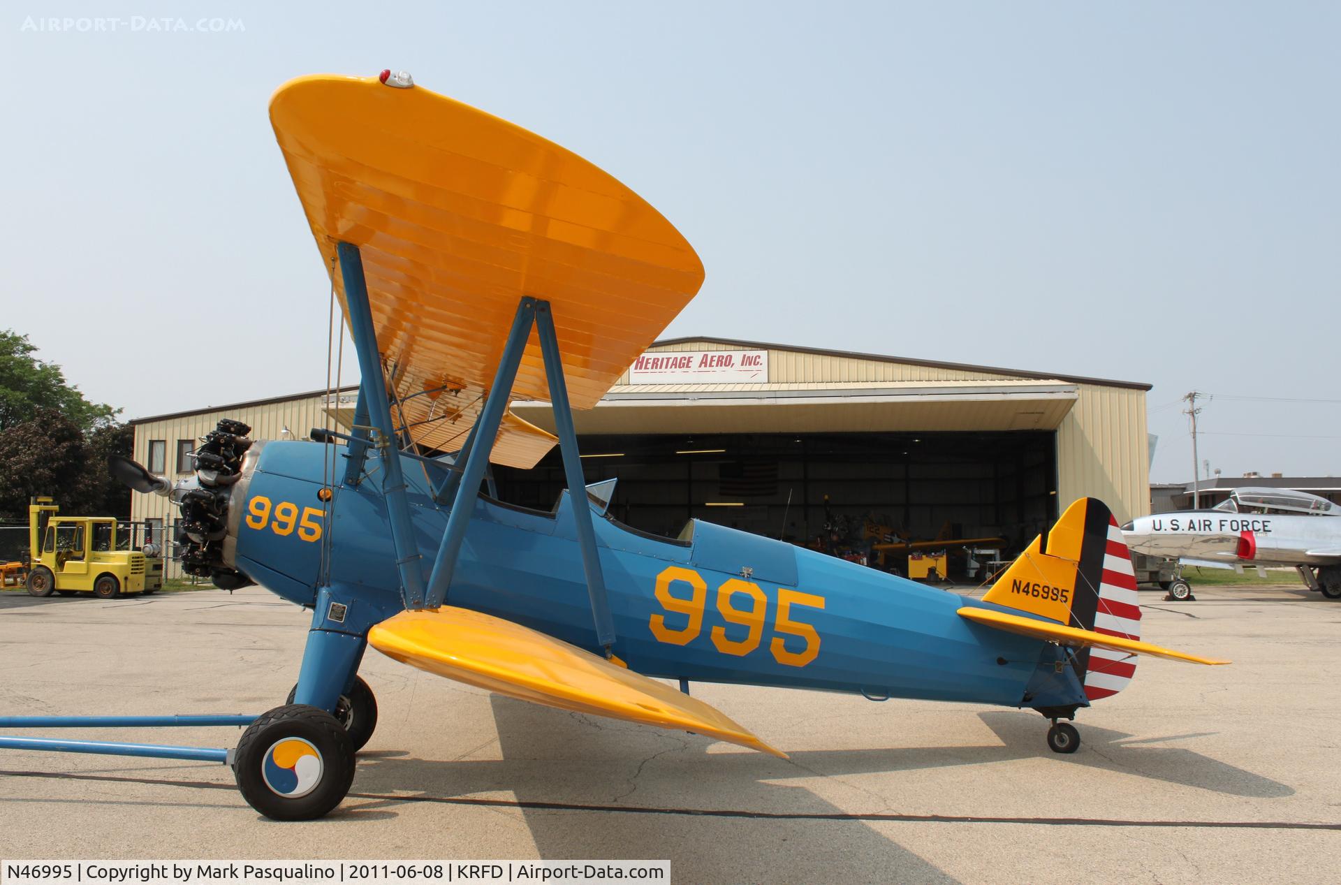 N46995, 1941 Boeing A75N1(PT17) C/N 75-1874, Stearman
