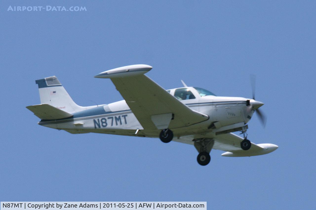 N87MT, 1978 Beech F33A Bonanza C/N CE-771, At Alliance Airport -Fort Worth, TX
