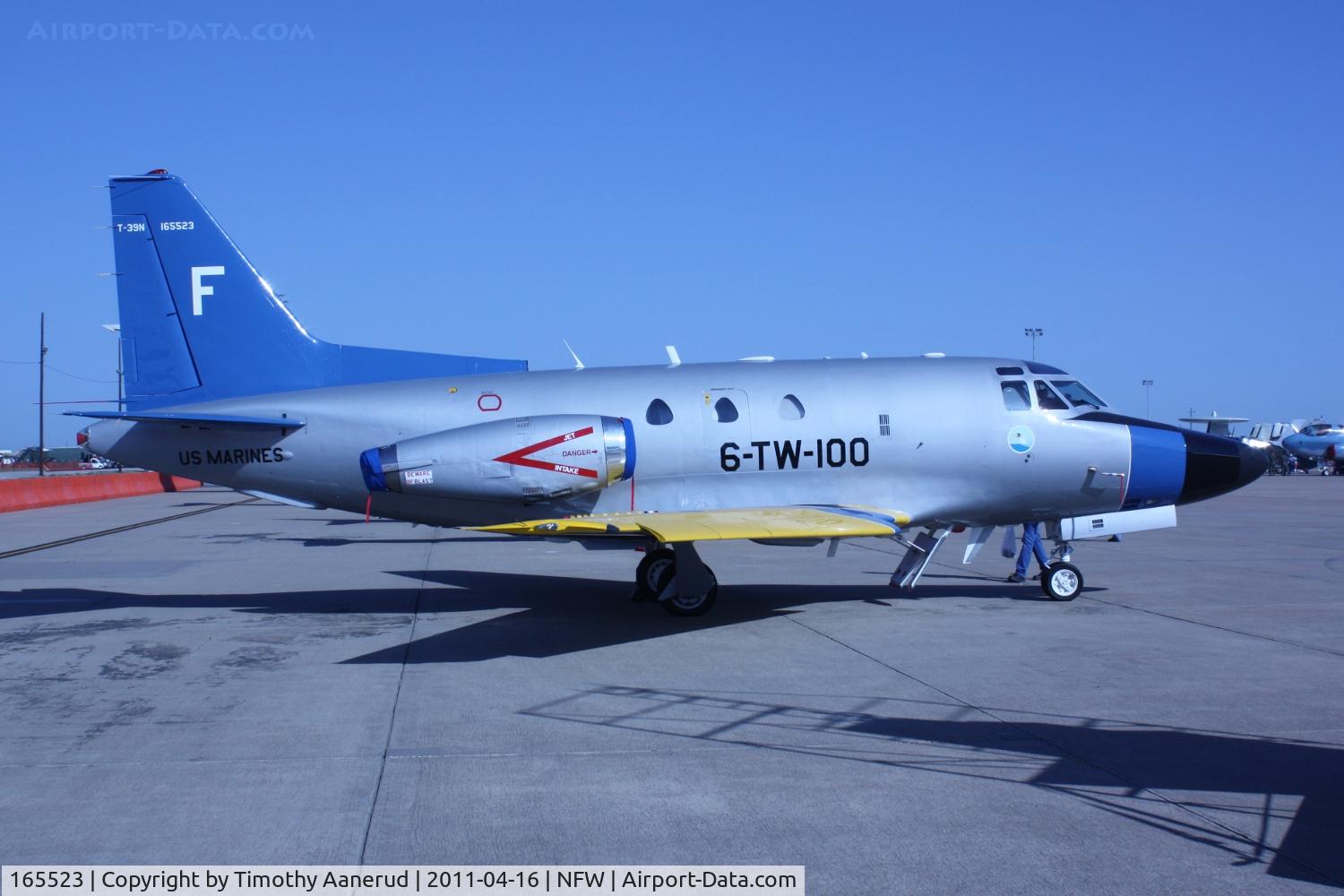 165523, 1964 Rockwell T-39N (NA-265-40) Sabreliner C/N 282-020, Rockwell International T-39N Sabreliner, c/n: 282-020