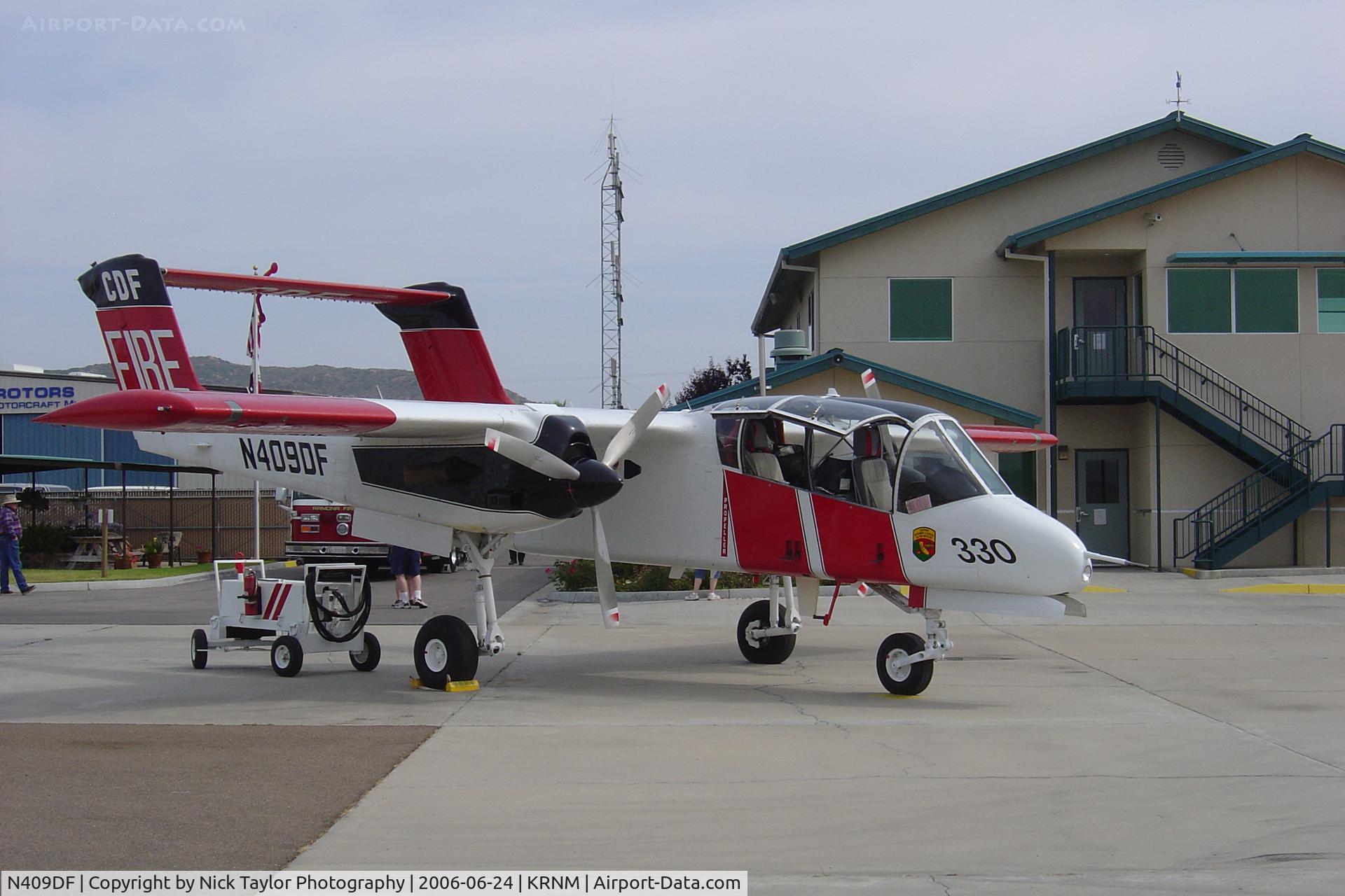 N409DF, North American Rockwell OV-10A Bronco C/N 305-12, Air Attack 300
