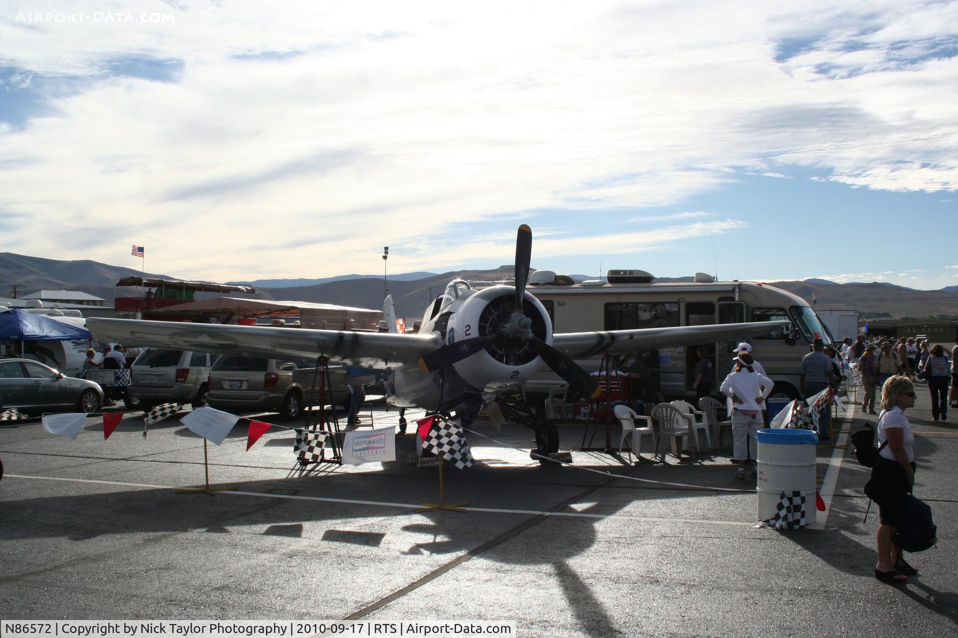 N86572, General Motors (Grumman) FM-2 Wildcat C/N 5626, In the pitts