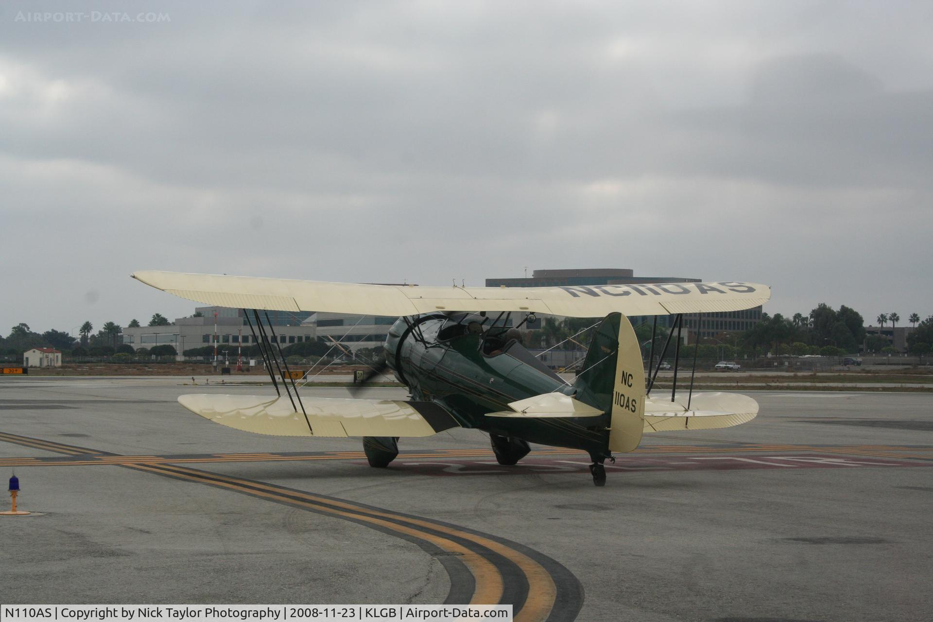 N110AS, 2005 Waco YMF-F5C C/N F5C110, Preparing to depart 30 @ Juliet for SZP