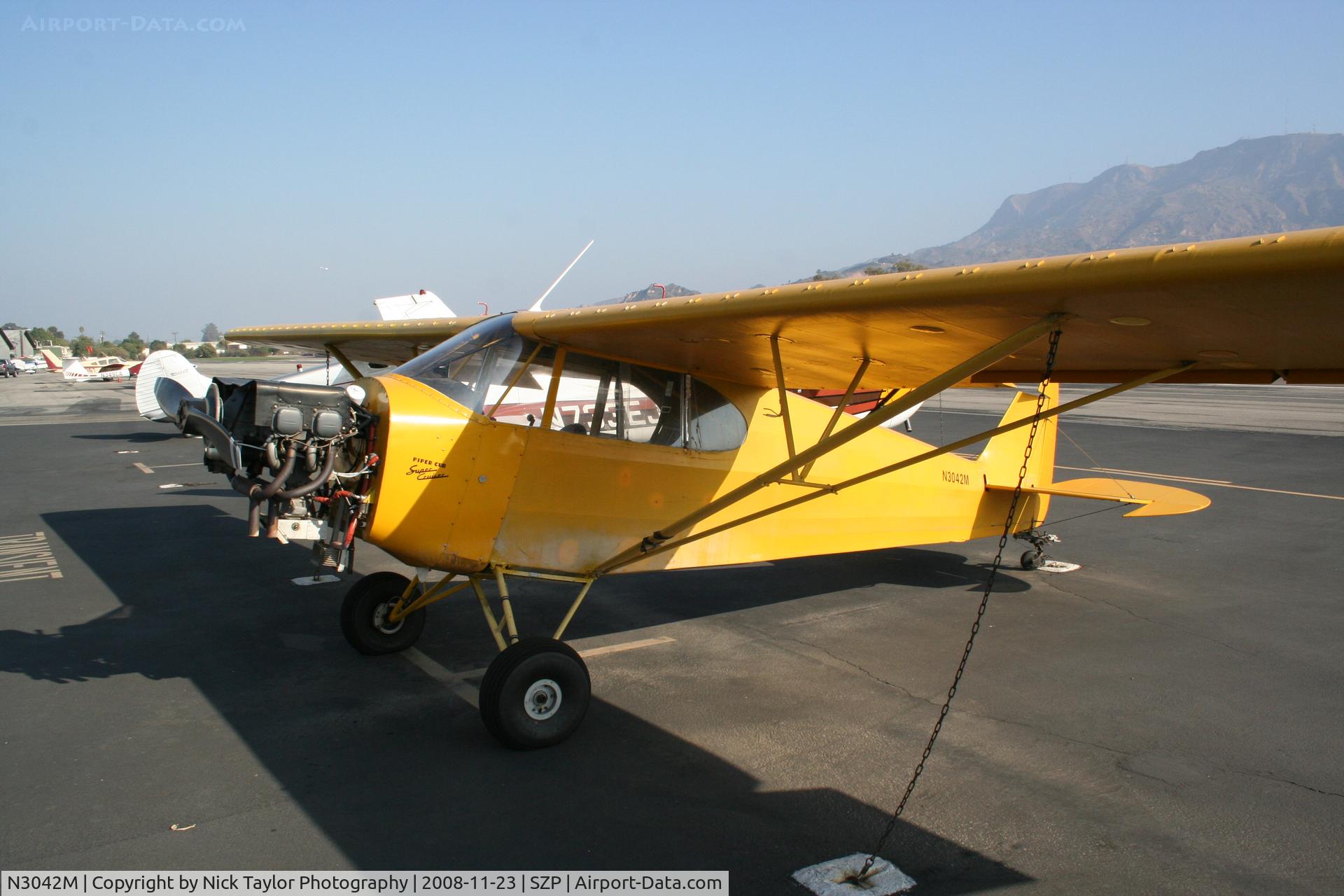 N3042M, 1947 Piper PA-12 Super Cruiser C/N 12-1734, Banner tower