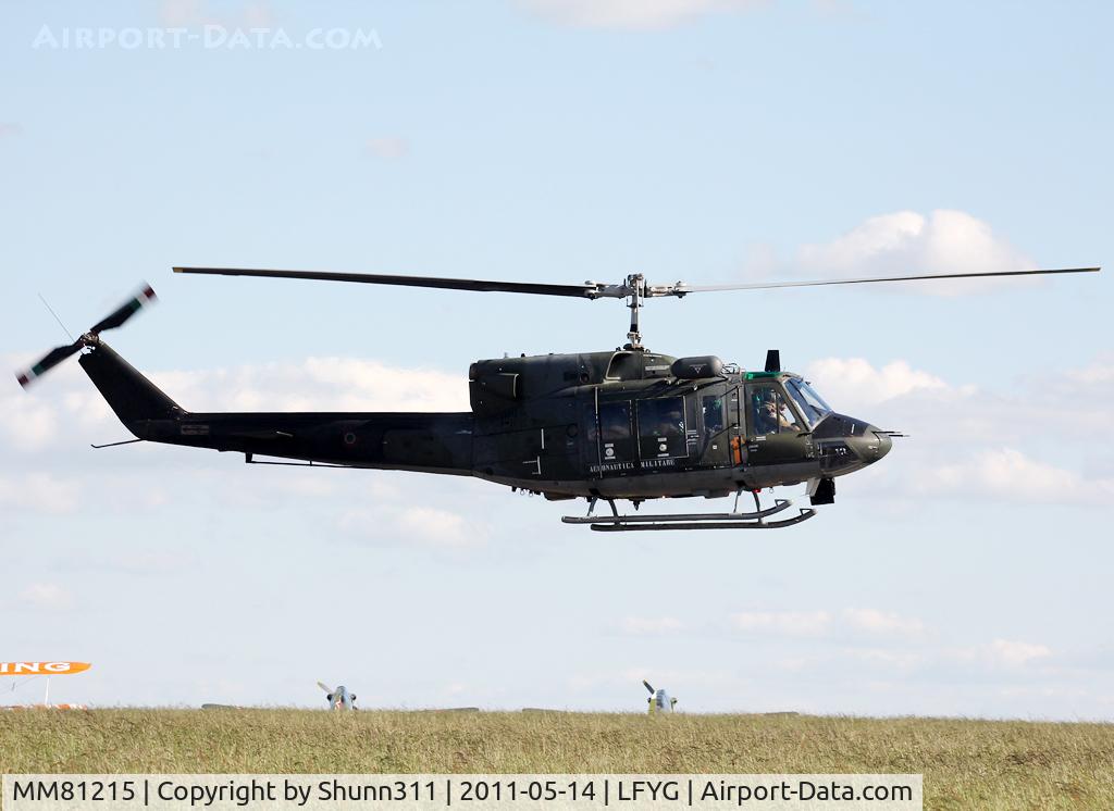 MM81215, Agusta AB-212AM C/N 5830, Arriving for demo...
