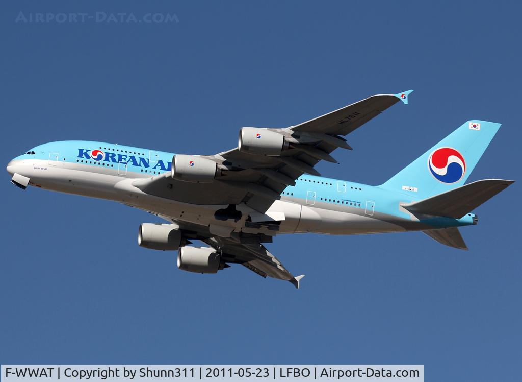 F-WWAT, 2010 Airbus A380-861 C/N 35, C/n 0035 - To be HL7611
