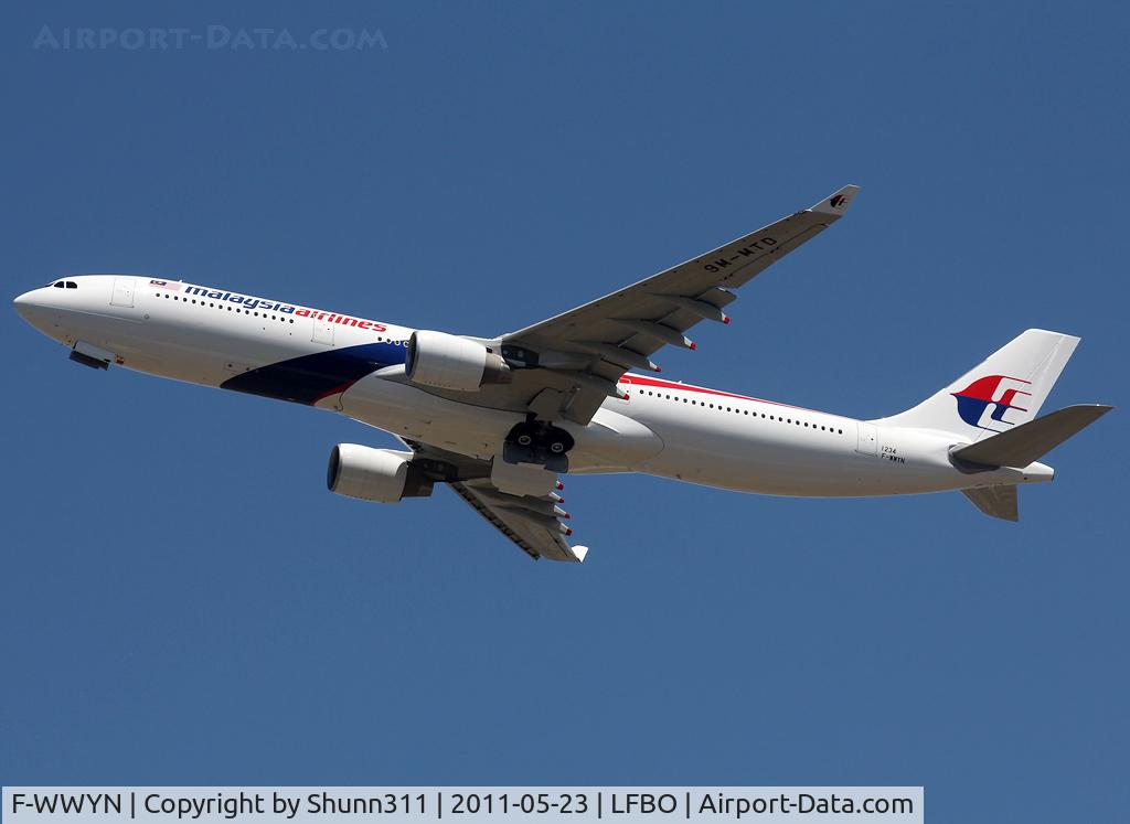 F-WWYN, 2011 Airbus A330-323X C/N 1234, C/n 1234 - To be 9M-MTD
