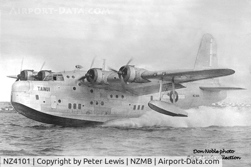 NZ4101, 1944 Short S.25 Sunderland III C/N SB.4665, RNZAF Flying Boat Transport Flight