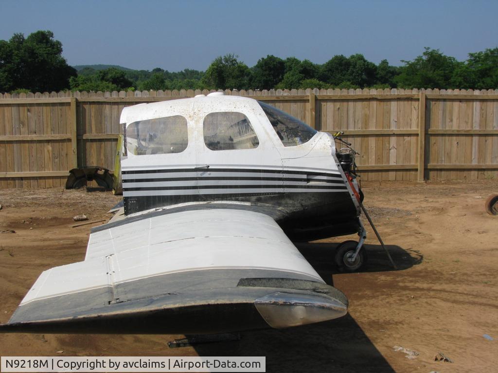 N9218M, 1966 Mooney M20E C/N 1179, This plane from salvage pictures. 