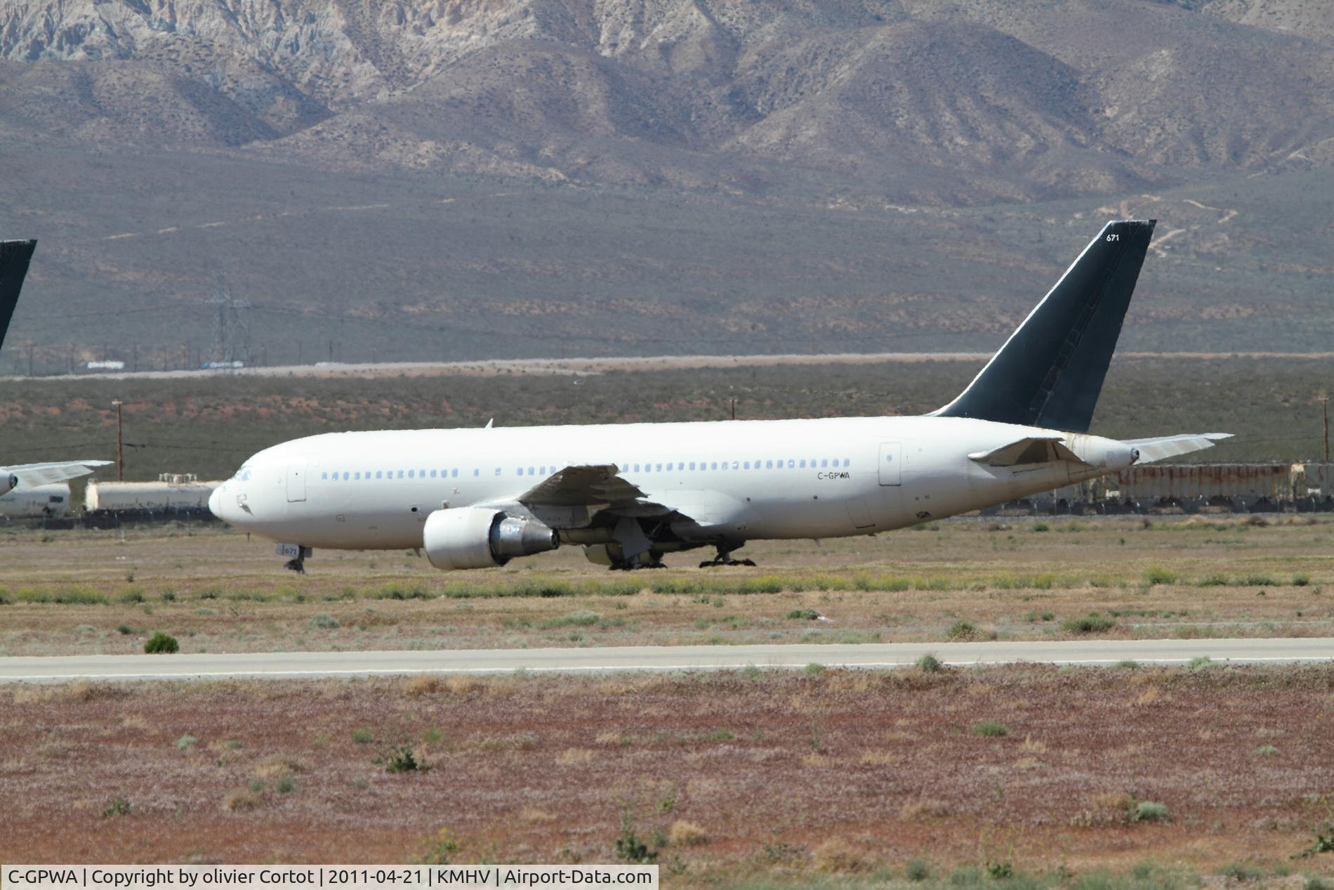 C-GPWA, 1983 Boeing 767-275 C/N 22683, Now in the Mojave desert...