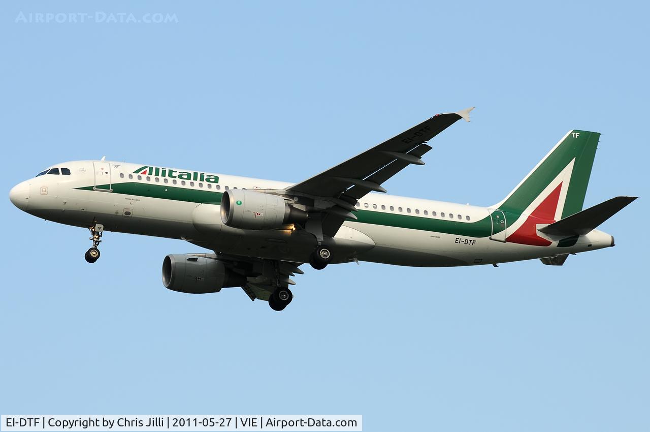 EI-DTF, 2009 Airbus A320-216 C/N 3906, Alitalia