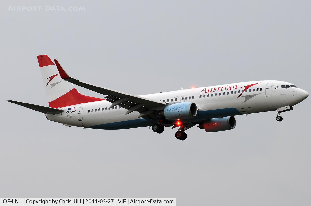 OE-LNJ, 1998 Boeing 737-8Z9 C/N 28177, Austrian Airlines