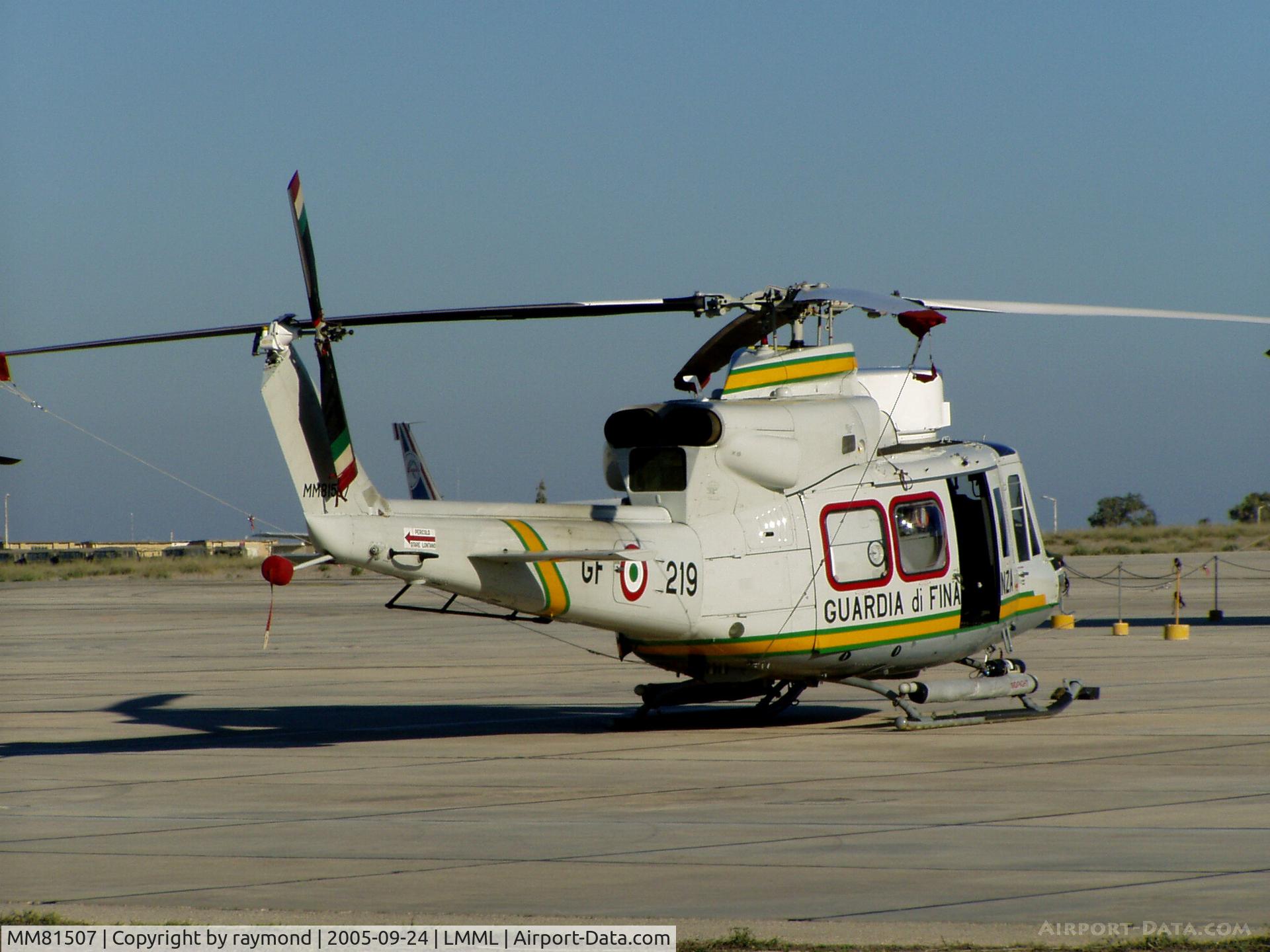 MM81507, 2003 Agusta AB-412HP Grifone C/N 25745, AB412 MM81507/GF-219 Guardia di Finanza