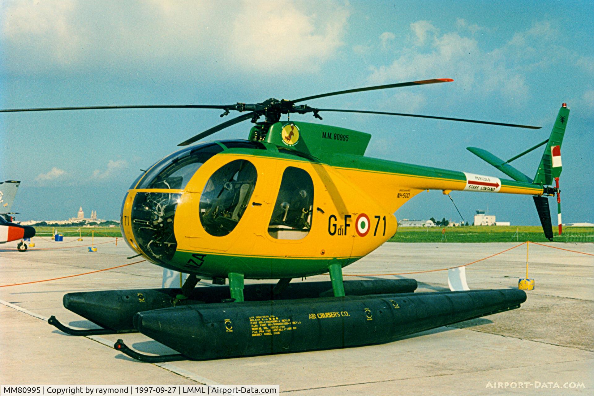 MM80995, Breda Nardi NH-500MC C/N 06-0255M, NH500 MM80995/GF-71 Guardia di Finanza