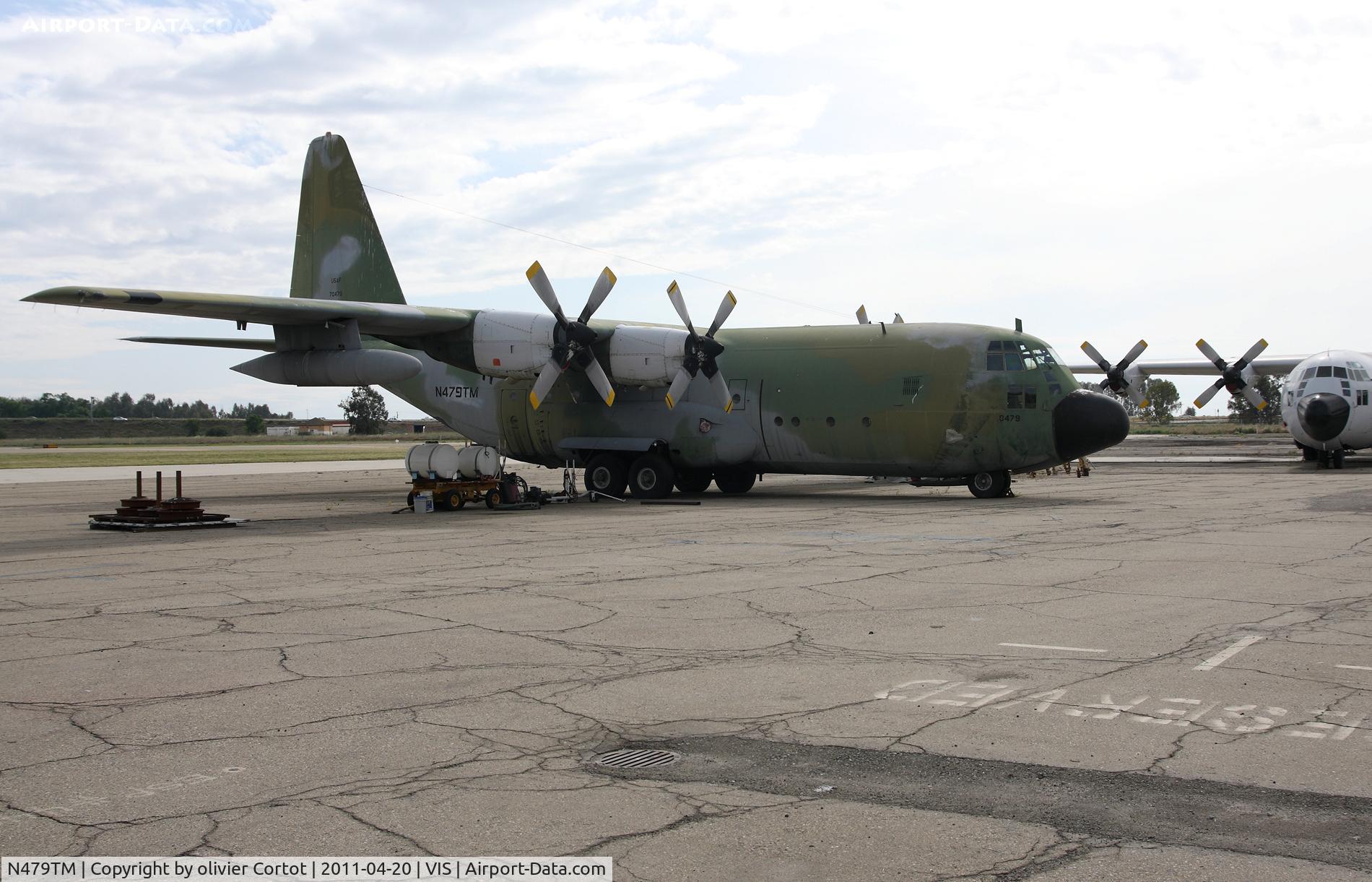 N479TM, 1958 Lockheed C-130A Hercules C/N 182-3186, Visalia airport