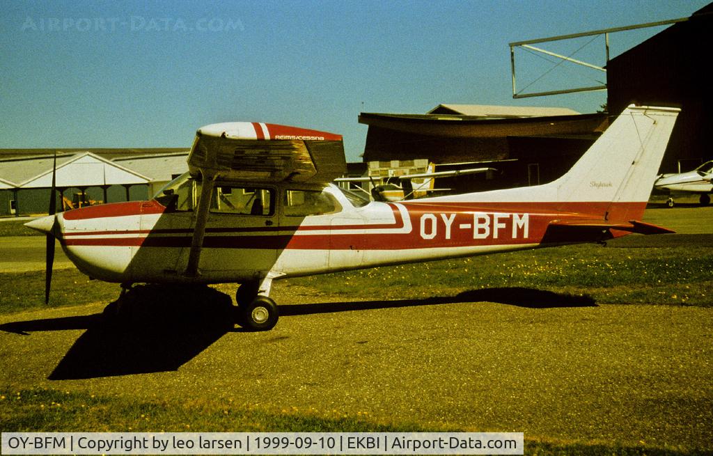 OY-BFM, 1973 Reims F172M Skyhawk C/N 1096, Billund 10.9.99