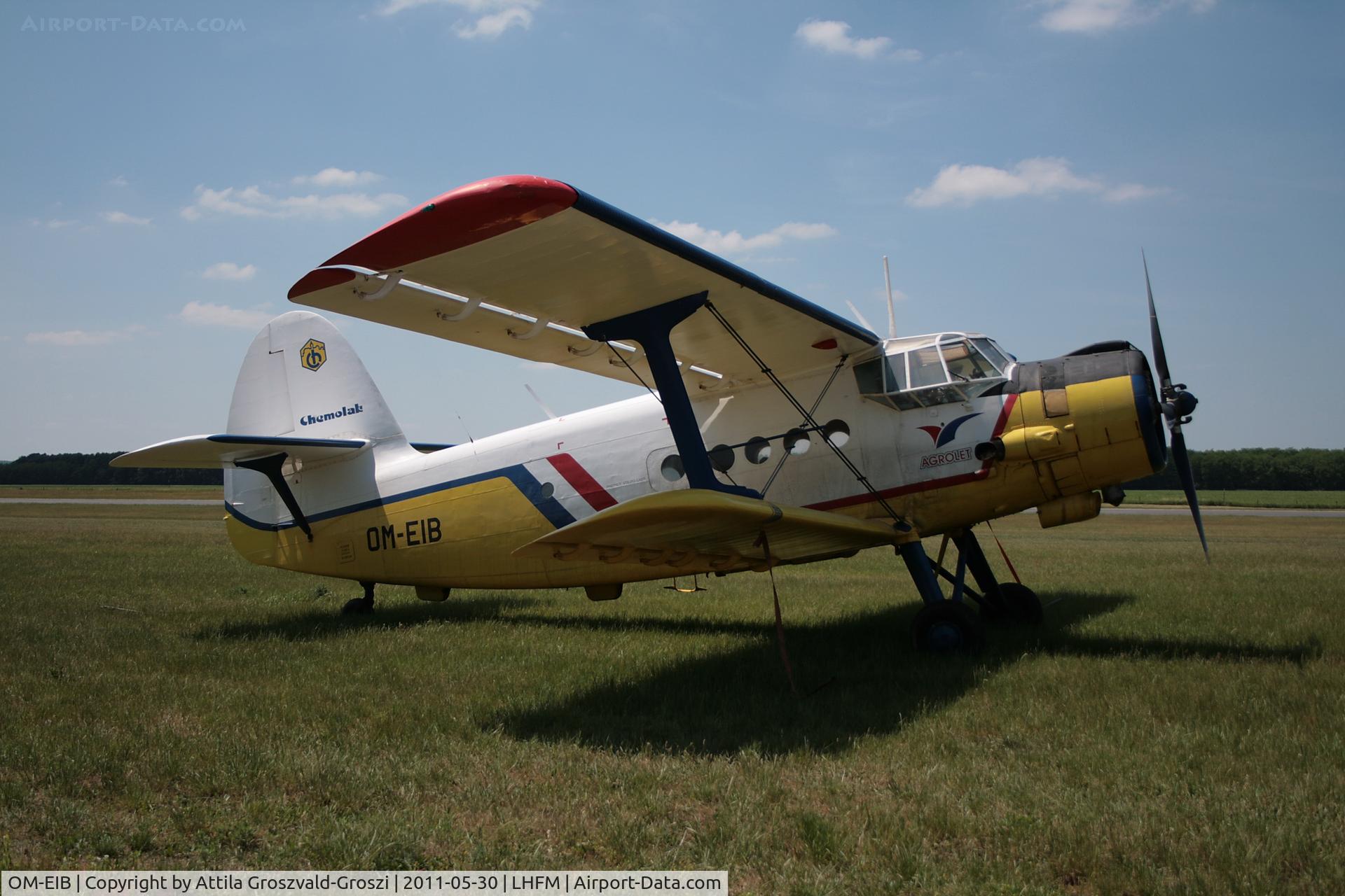OM-EIB, 1974 PZL-Mielec AN-2PF C/N 1G151-53, Fertöszentmiklos, Meidl Airport - Hungary