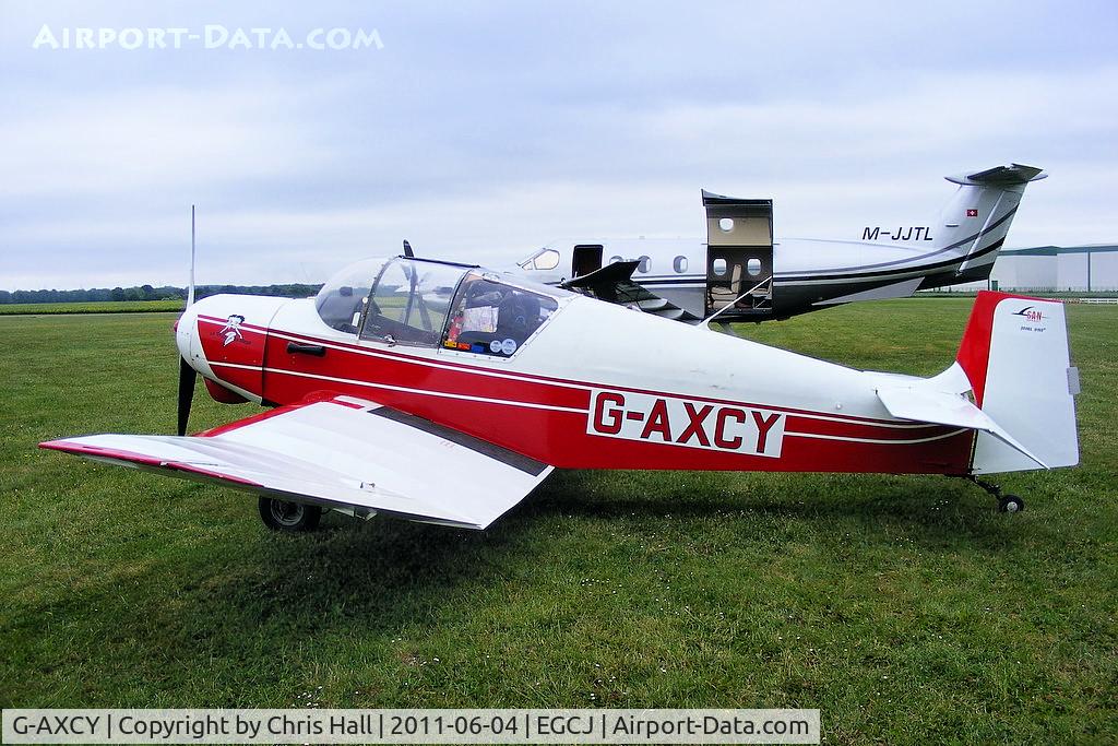 G-AXCY, 1956 SAN Jodel D-117A C/N 499, privately owned
