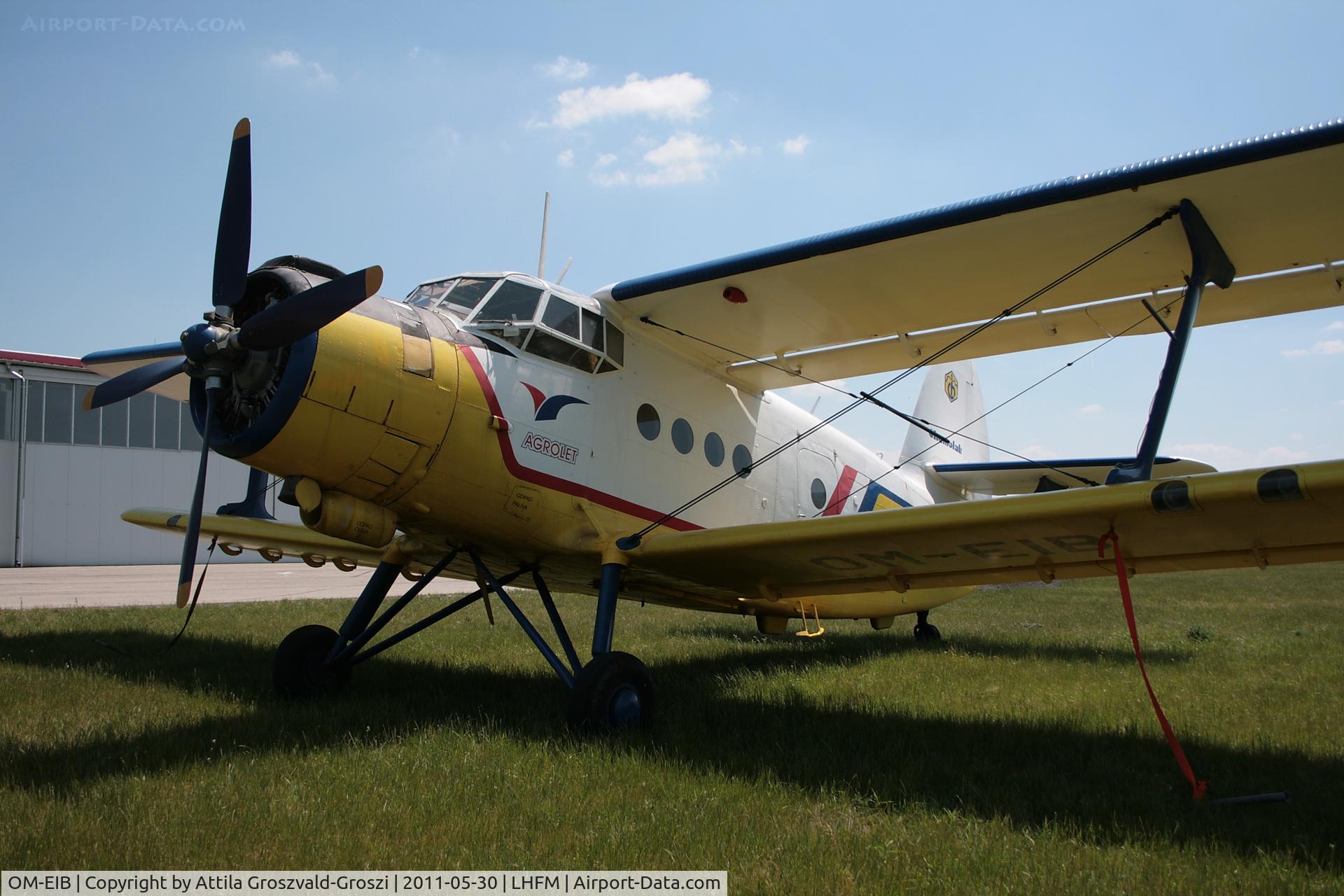 OM-EIB, 1974 PZL-Mielec AN-2PF C/N 1G151-53, Fertöszentmiklos, Meidl Airport - Hungary