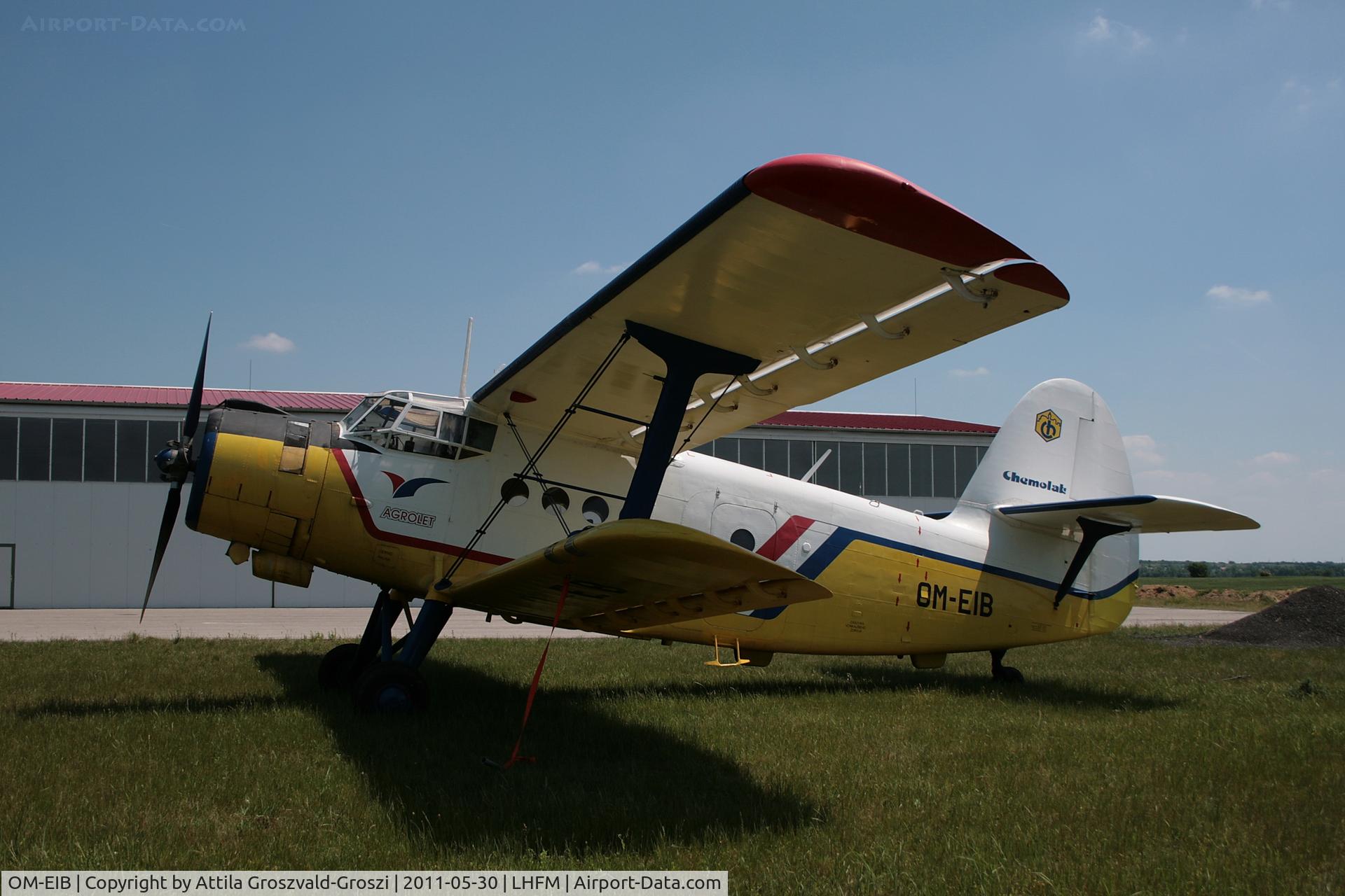 OM-EIB, 1974 PZL-Mielec AN-2PF C/N 1G151-53, Fertöszentmiklos, Meidl Airport - Hungary
