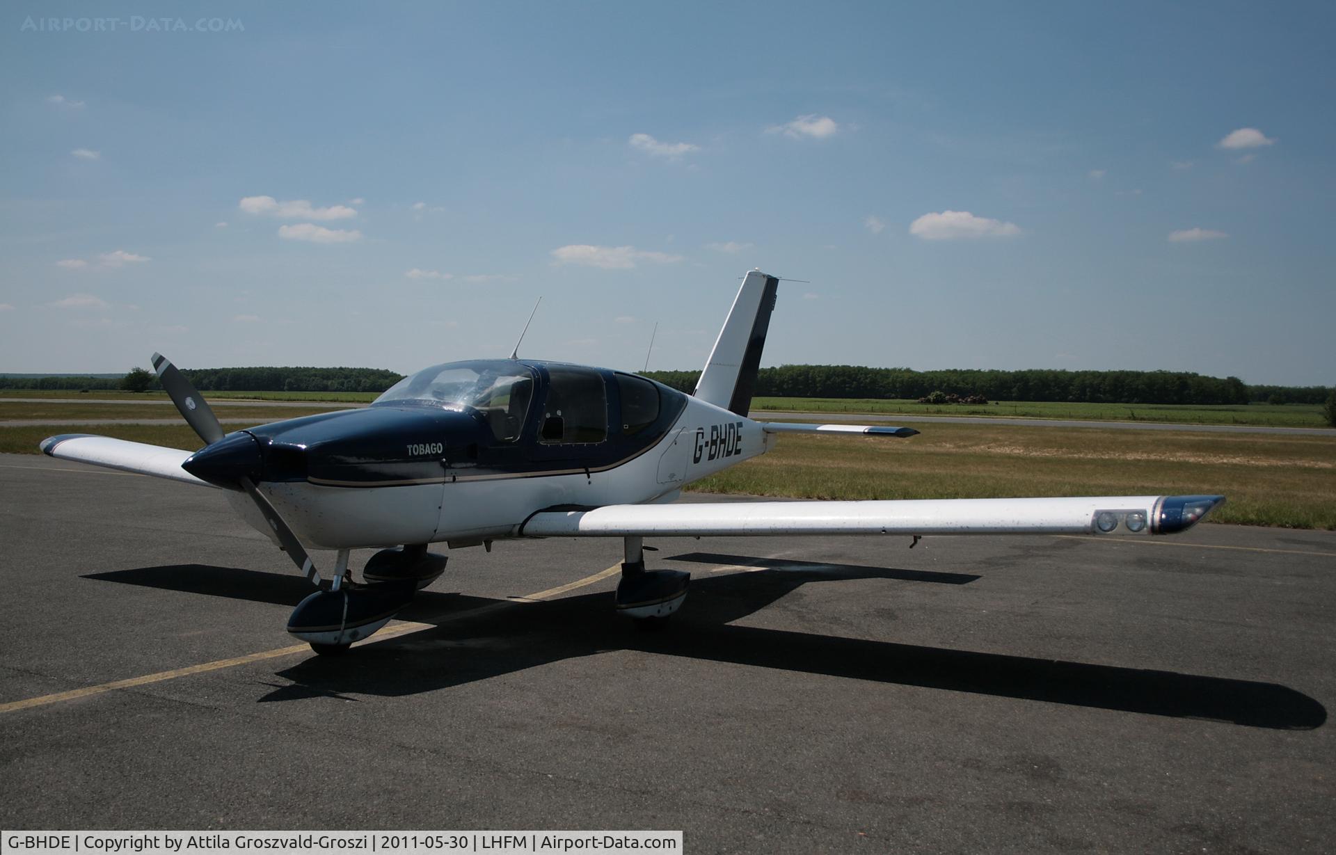 G-BHDE, 1980 Socata TB-10 Tobago C/N 58, Fertöszentmiklos, Meidl Airport - Hungary
