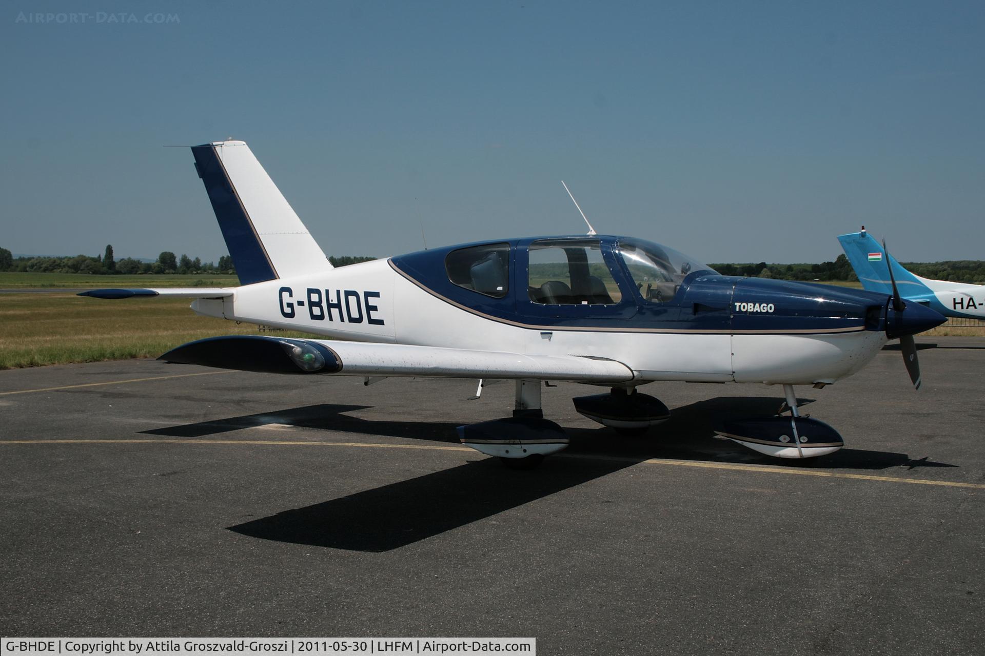 G-BHDE, 1980 Socata TB-10 Tobago C/N 58, Fertöszentmiklos, Meidl Airport - Hungary