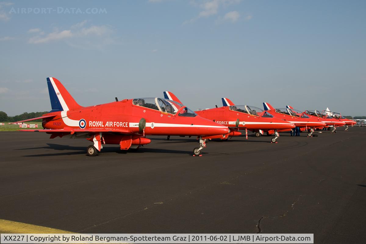 XX227, 1978 Hawker Siddeley Hawk T.1A C/N 063/312063, Hawker Siddeley Hawk T.1A, c/n: 312063