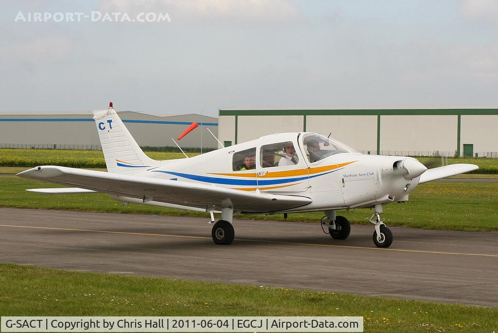G-SACT, 1988 Piper PA-28-161 Cadet C/N 2841048, Sherburn Aero Club Ltd