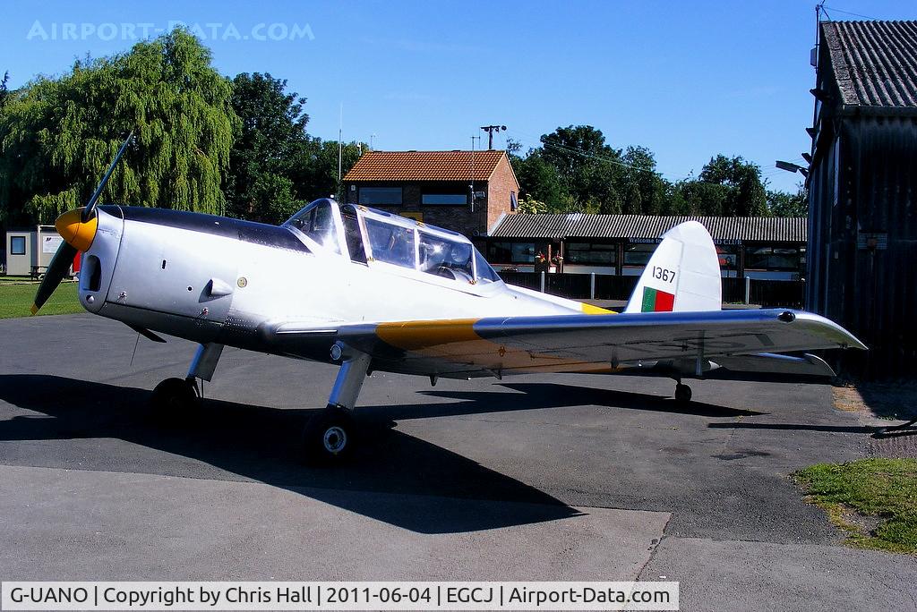 G-UANO, 1959 OGMA DHC-1 Chipmunk T.20 C/N OGMA-57, in Portuguese Air Force colours and wearing the serial 1367