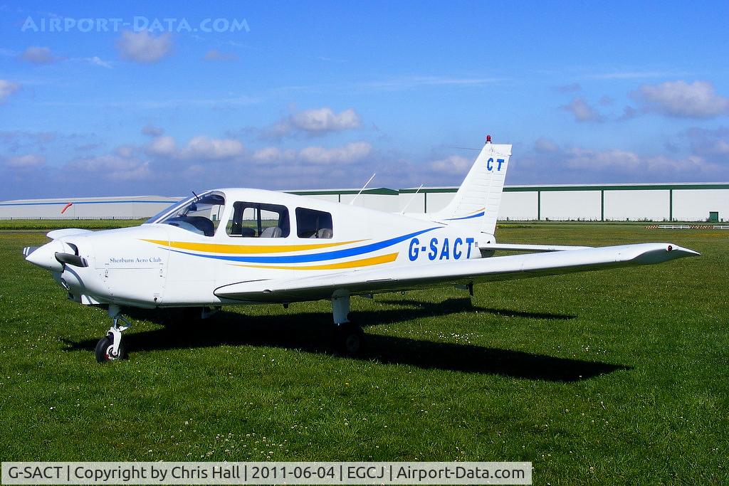 G-SACT, 1988 Piper PA-28-161 Cadet C/N 2841048, privately owned