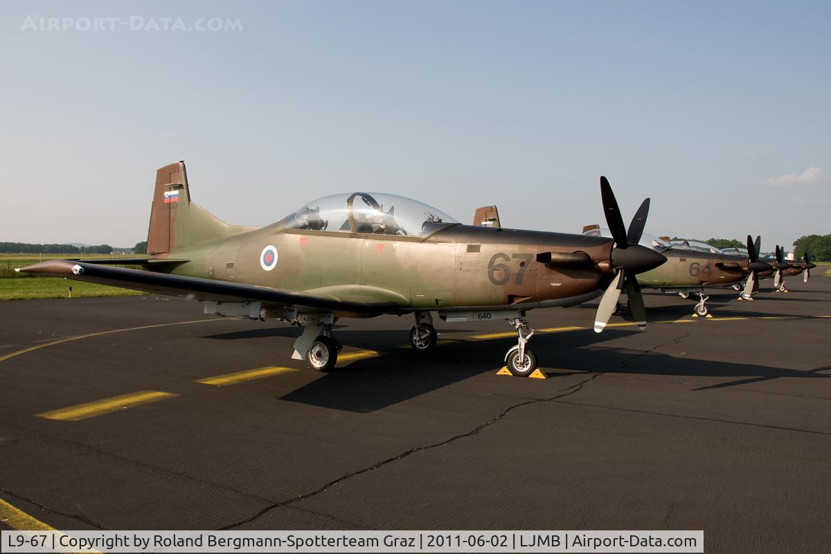 L9-67, Pilatus PC-9M Hudournik C/N 640, Pilatus PC-9M, c/n: 640