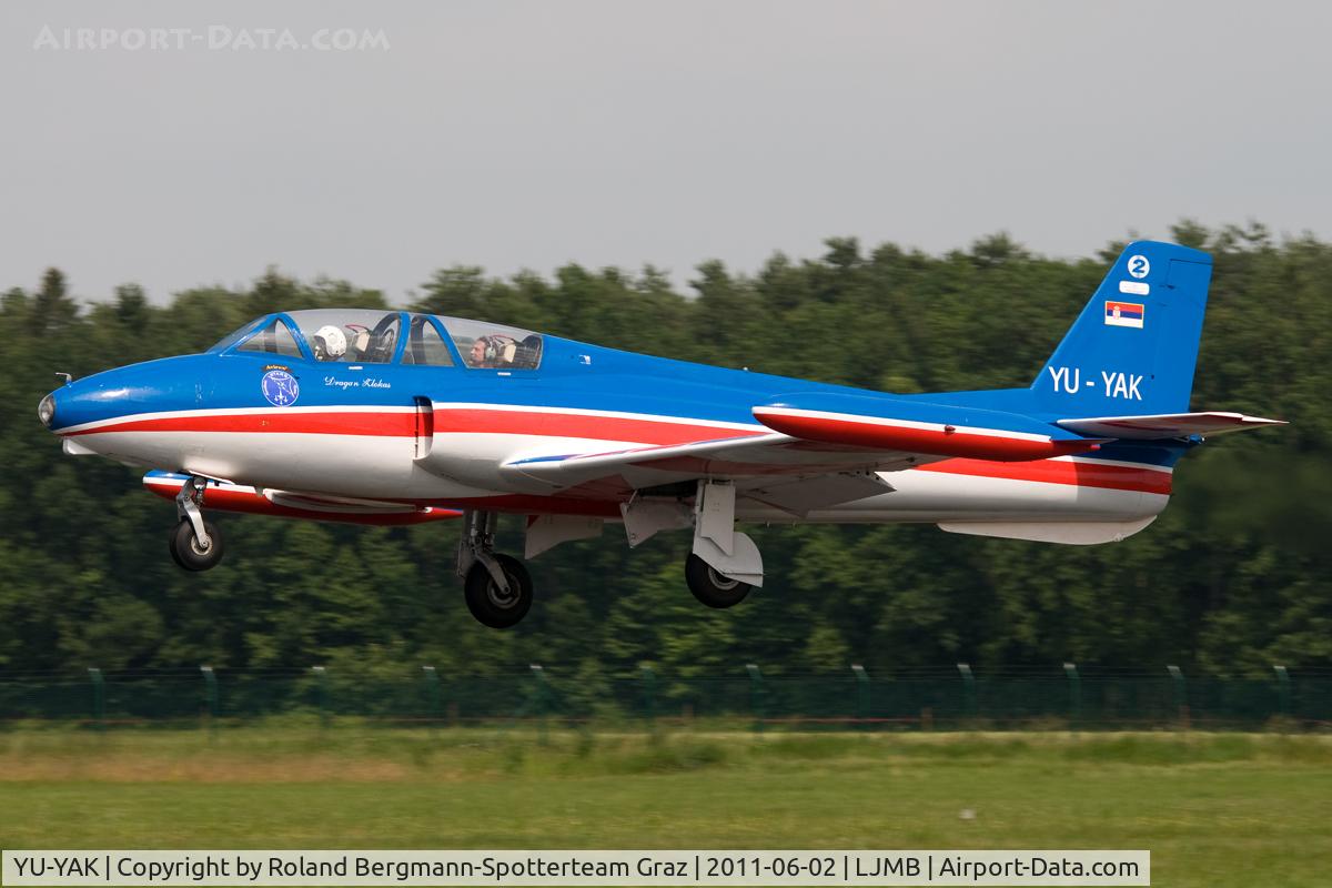 YU-YAK, Soko G-2A Galeb C/N FVS-G-23154, Soko G-2A Galeb, c/n: FVS-G-23154