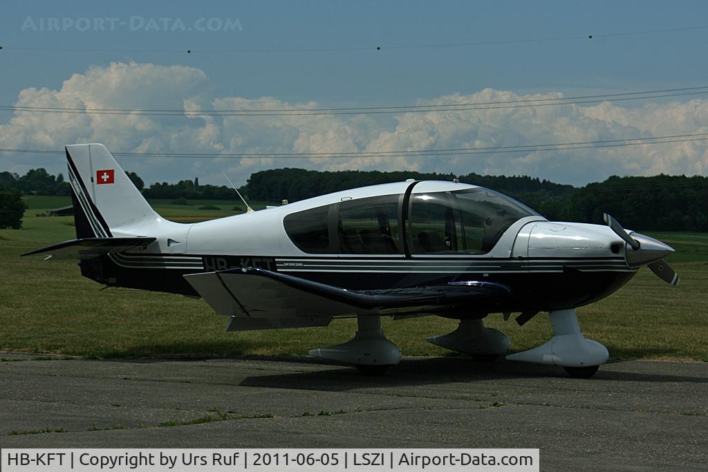 HB-KFT, 2001 Robin DR-400-500 President C/N 32, short visit at Schupfart-Airfield