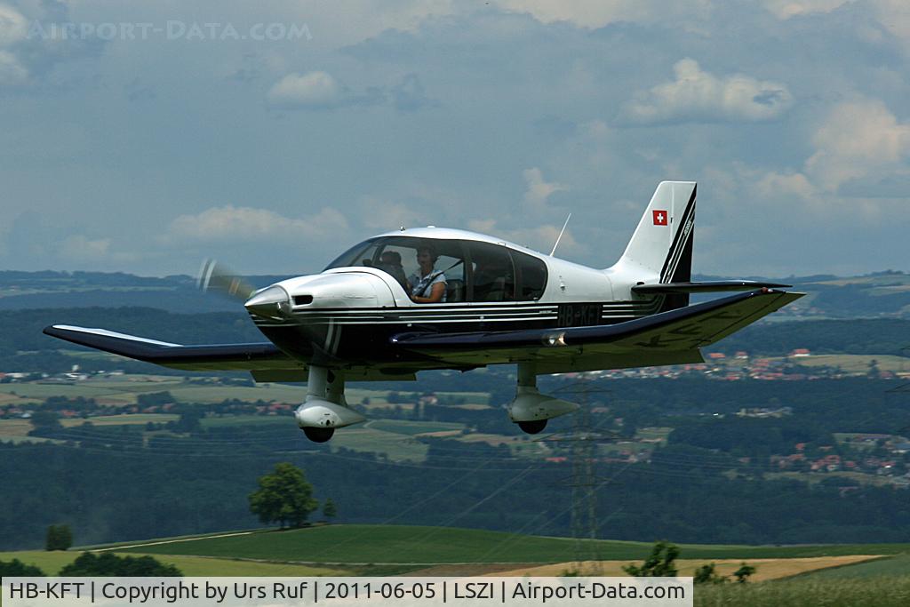 HB-KFT, 2001 Robin DR-400-500 President C/N 32, short visit at Schupfart-Airfield