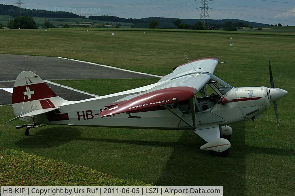HB-KIP, 1990 Aviat A-1 Husky C/N 1153, short visit at Schupfart-Airfield