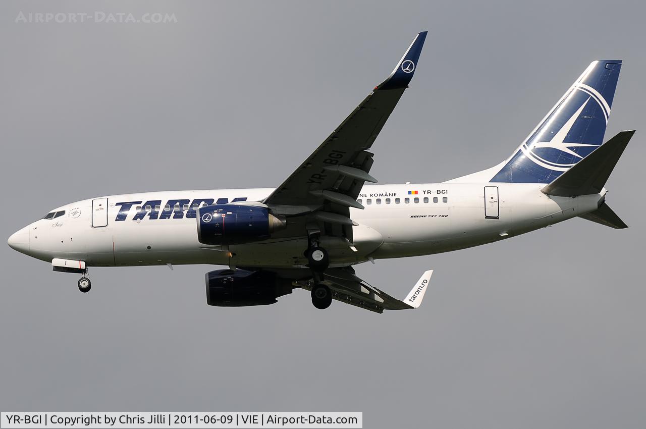 YR-BGI, 2003 Boeing 737-78J C/N 28439, TAROM