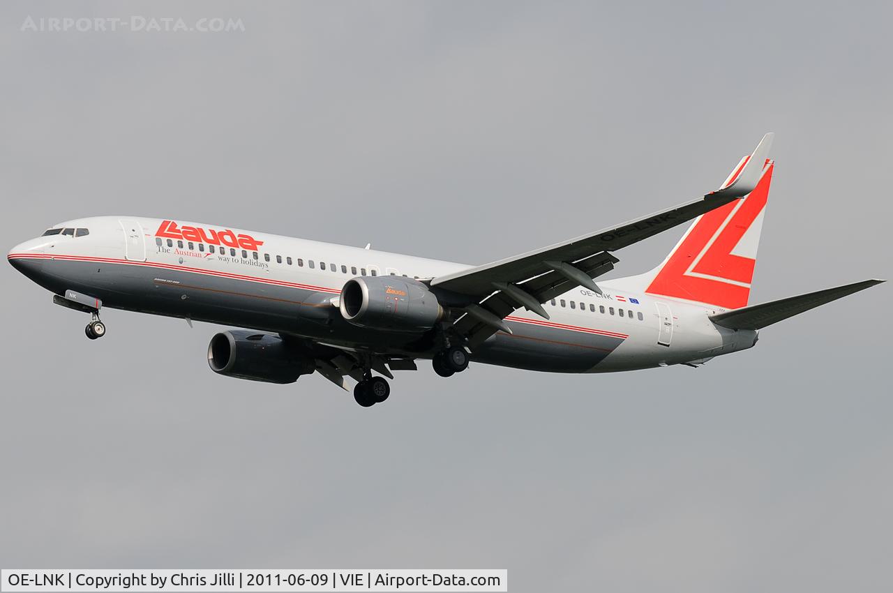 OE-LNK, 1999 Boeing 737-8Z9 C/N 28178, Lauda Air