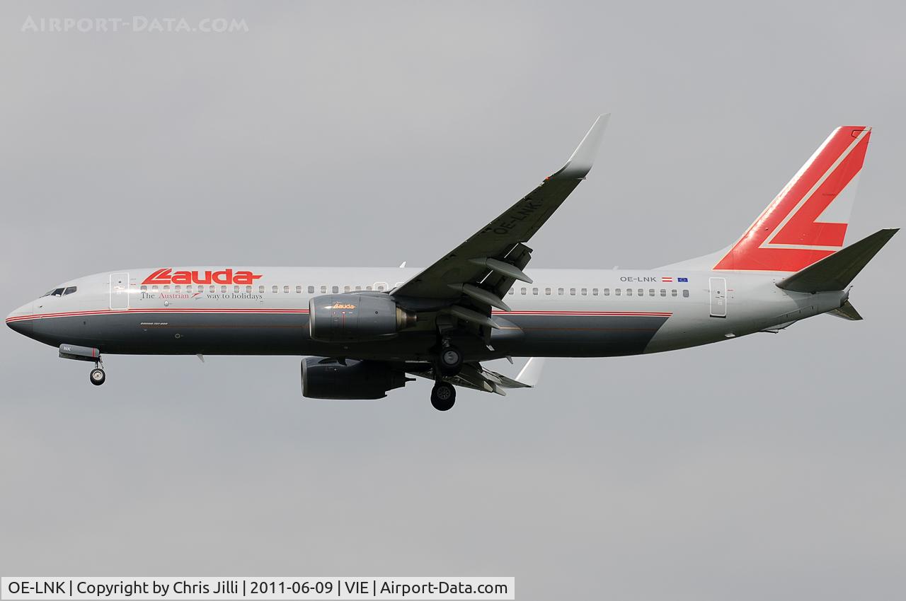 OE-LNK, 1999 Boeing 737-8Z9 C/N 28178, Lauda Air